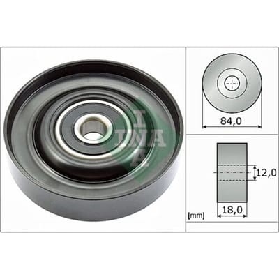 Schaeffler Ina Rondsel/geleiderpoelie, V-ribbelriem INA 532 0785 10