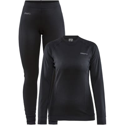 Craft - Maat XXL - Core Dry Baselayer Thermoset Dames - Zwart