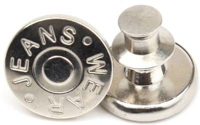 Buttonz® - Verstelbare Jeans Knoop - Spijkerbroek Vergroten - Zonder Naaien - Herbruikbaar - Verstelbaar - Spijkerbroek Verkleinen