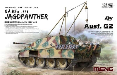 Meng Model Modelbouwpakket Militaire voertuigen - MENG TS047 German Tank Destroyer Sd.Kfz173 Jagdpanther Plastic - 1:35 - Modelbouw