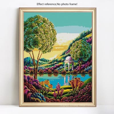 5D DIY Diamond schilderij boom en meer volledige ronde diamant borduurwerk mozaïek kruissteek 20X30CM