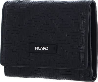 PICARD Portemonnee Sunshine 1 Flap Wallet Black Zwart