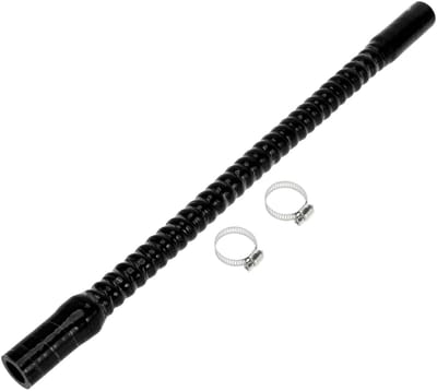 Dailygoods- Koelslang Siliconen - Universele Slang - Binnendiameter 18 mm - Lengte 500 mm - Temperatuurbestendig tot 300 °C - Meerlaags Weefsel - Siliconenslang