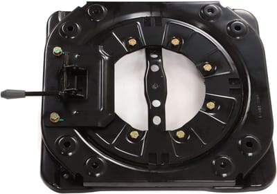 Swivel Car Seat Base - 360 Degree Rotatable - Heavy Duty Seat Conversion Base - Steel Plate for RV Boat Bus - 130kg Capacity