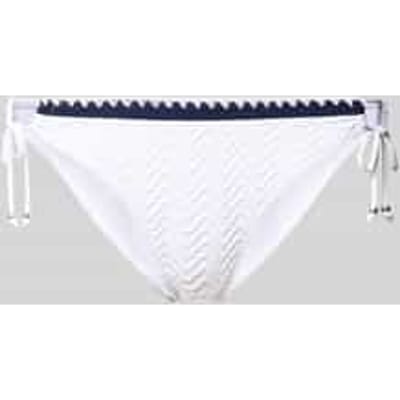 slim fit bikinibroekje met structuurpatroon model 'Jada'