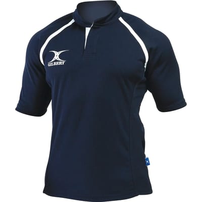 Gilbert Shirt Xact Ii Navy 2xs