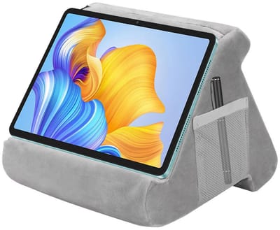 Dailygoods- Tablethouder Driehoekig - Kussenhouder - Tabletstandaard - Laptopkussenhouder - Geschikt voor E-reader/Smartphones - Hoogwaardige materialen
