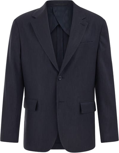 Van Gils Heren regular fit blazer van linnenmix