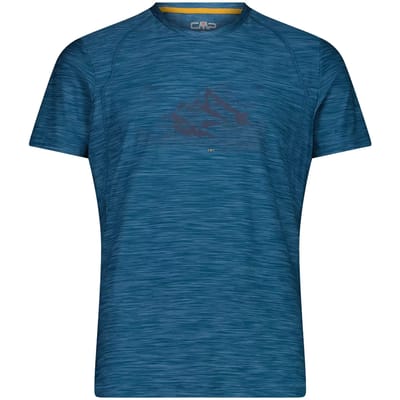 Rekbare bedrukte shirt CMP