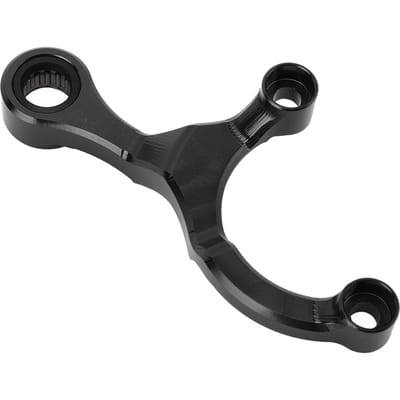 Versnellingspook Stabilisator Nauwkeurig Aluminiumlegering Motorfiets Schakelsteun voor Tenere 700 Rally zwart