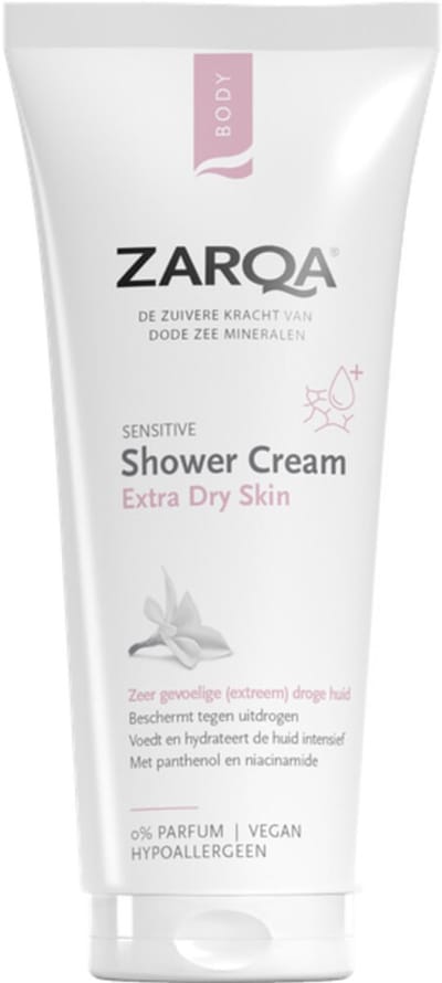 Zarqa Extra Dry Skin Shower Cream - 6 x 200 ml - Voordeelverpakking