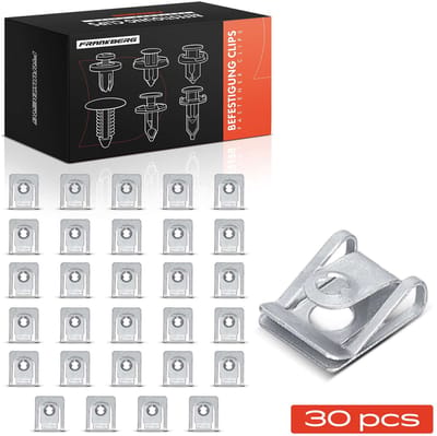 Frankberg 30x Bevestigingsclips voor Audi A4 Avant 8K A5 8T A6 4G