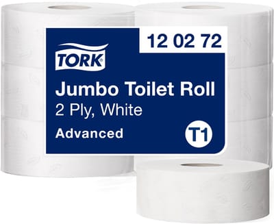 Tork Jumbo Toiletpapier 2-laags Wit T1 Advanced