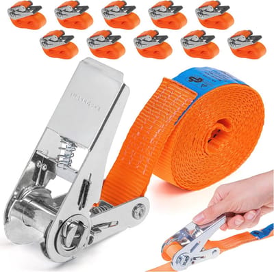 Transportgordel met spanner 4 m - 800 kg - Ideale sjorband voor bagage en motorfiets