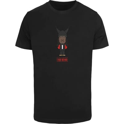 Mister Tee - I Am Music Heren Tshirt - XL - Zwart