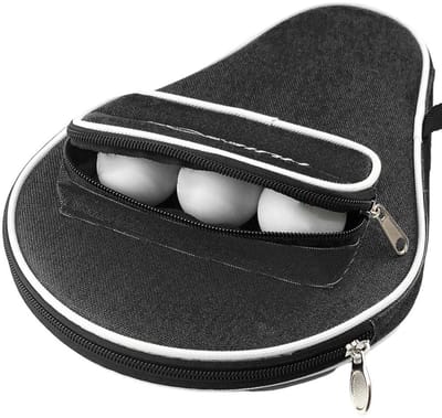 Dailygoods- Vleermuiszak Waterdicht - Tafeltennisracket Hoes - Pingpong Tas - Met Balcompartiment - Oxford Doek - Draagbaar 30x20,5 cm - Rackethoes