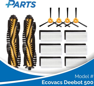 Ecovacs Deebot 500 Onderhoudsset (Plus.Parts® alternatief voor DN622-KTA)