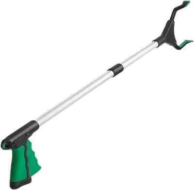 Grijper Reacher Tool - Grijper Pincet - Afval Verzamelen - Opvouwbaar Ontwerp - 48 cm - Groen