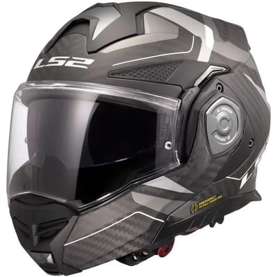 LS2 FF901 Advant X C Horizon Zilver Grijs 06 Systeemhelm - Helm