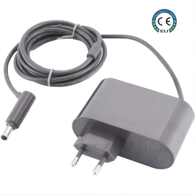 Homtas Oplader voor Dyson - 26.1V-lader - Geschikt voor Dyson V6 V7 V8-stofzuiger - Vervangende oplader - Kabel 1,8 m