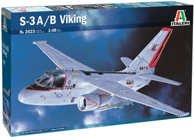 Italeri Modelbouwpakket Vliegtuigen - 2623 S - 3 A/B VIKING Plastic - 1:48 - Modelbouw