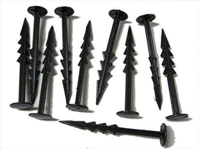 Heavy Duty Onkruidbestrijdingspinnen voor Grondbeveiliging - 50 Stuks