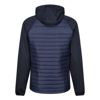 Regatta Heren Navigate Quilted Hybride Jas (Marine / Frans Blauw)