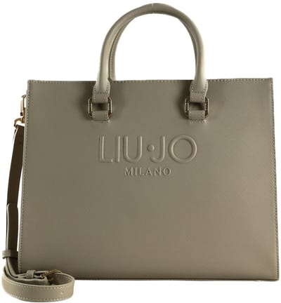 LIU JO handtas shopper Halona ECS Tote Bag Neutro Taupe