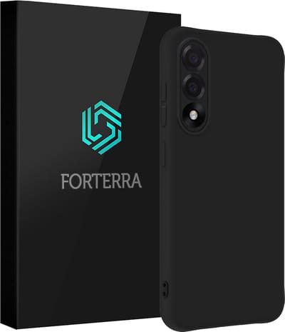 Hoesje Geschikt voor OnePlus Nord 5 - Sterk & Shockproof - Siliconen Case - Hoes Cover - Zwart