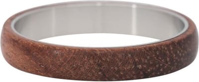 iXXXi Jewelry Vulring 4mm Wood Dark Brown - maat 17