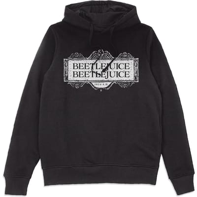 Beetlejuice Logo Hoodie - Black - XL