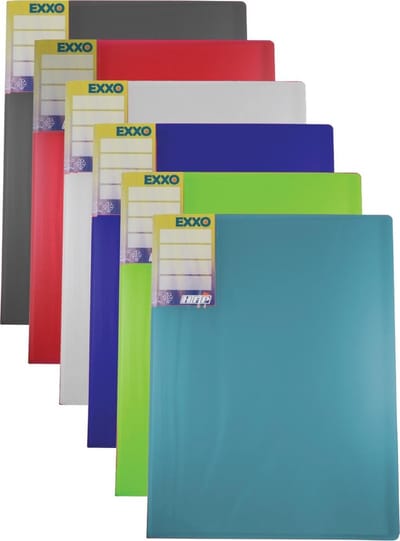 EXXO-HFP #13228 - COMPACT A4 Show Album 20 Tassen - Marine - 36 Stuks