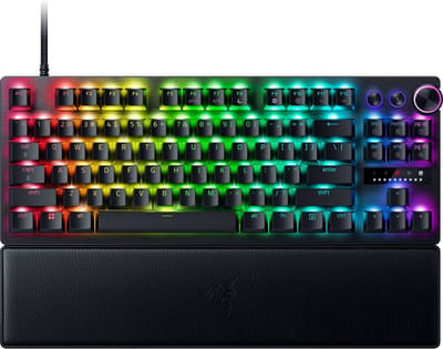 Razer Huntsman V3 Pro Tenkeyless - Gaming Toetsenbord - Zonder Numpad - Engels (US international) - Zwart
