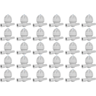 30 Pièces Jardin Irrigation Goutte à Goutte Détachable Dispositif Anti-Goutte Outil pour Refroidissement de Serre Atomisation