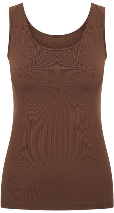 RJ Pure Color Dames Hemd Espresso S