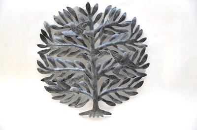 levensboom - wand deco - 35 cm - fairtrade uit Indonesië