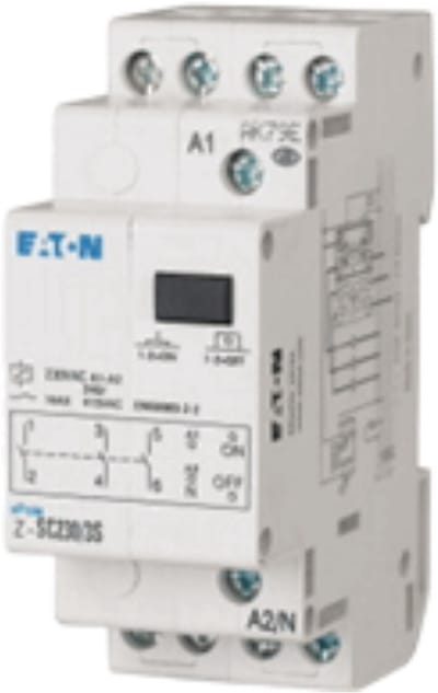 Eaton Z-SC230/3S Stroomstootschakelaar DIN-rail 3x NO 230 V/AC 16 A Piece 1 stuk(s)