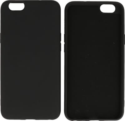 Hoesje Geschikt voor de Oppo A59 4G - Fashion Backcover Hoesje - Colorful Telefoonhoesje - Zwart