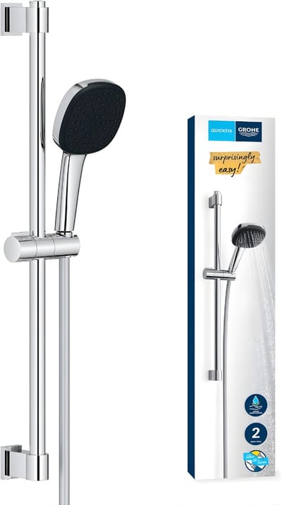 AHD® Regendouche - Regendoucheset - Regendouches - Regendouchekop - Zilver - 14cm x 11cm x 60cm