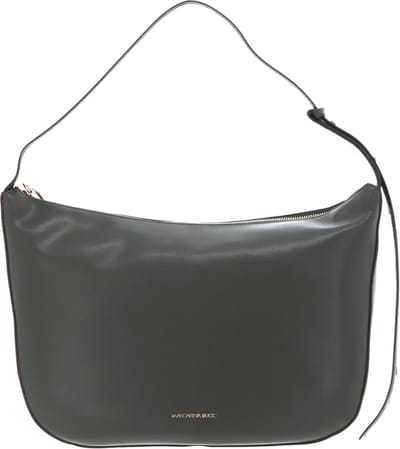 MANDARINA DUCK Leren Schoudertas Luna Hobo Military Olive Groene