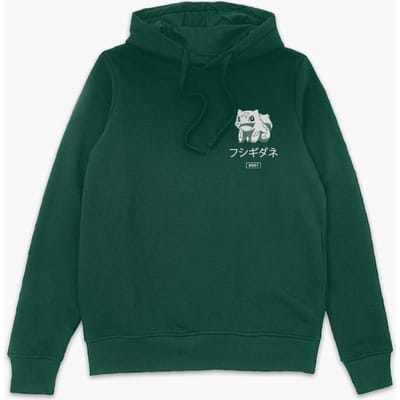 Pokémon Bulbasaur Evo Hoodie - Green - S