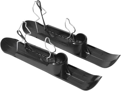 KZQ Kinderwagen Ski 2-in-1 Winter Ombouwset Naar Step Geschikt Voor Loopfiets Rolstoel Hardlopen Fiets Sportpaden Parken Buitengebieden En Wintersport Bestemmingen