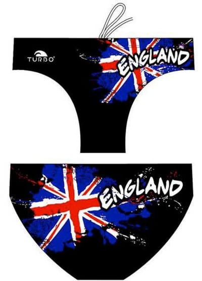 Turbo England 2012 Zwemslip Zwart 2XL Man