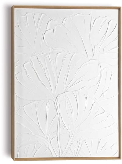 Schilderij 3D Art Bloemen - 70 x 50 - Hout - REINDERS