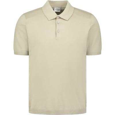 No Excess Pullover Short Sleeve Polo Button Taupe Größe: M | Poloshirts Outlet | Herren | Schwarz