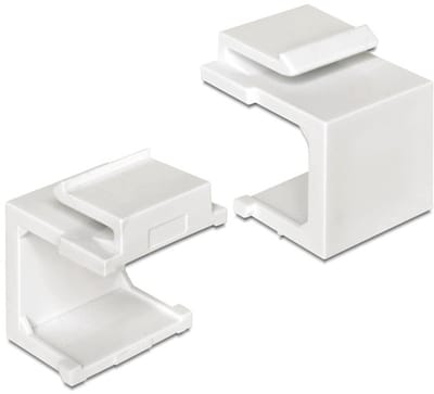 Keystone afsluitcover voor ongebruikte poorten | 4 stuks | wit