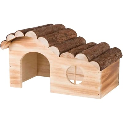 Trixie Hanne house guinea pigs bark wood/flamed 29 × 18 × 18 cm