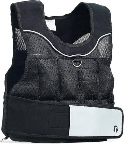 SNJY® Gewichtsvest - Hardloopvest - Weight Vest - 9,1KG - Zwart