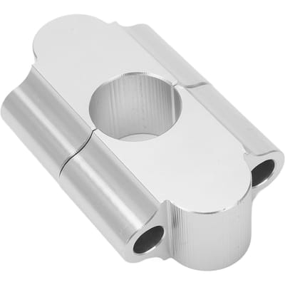 22mm Stuurverhogingsklem 30mm Verhogingshoogte Vervanging voor Suzuki RM125 RM250 RMZ250 RMZ450 zilver