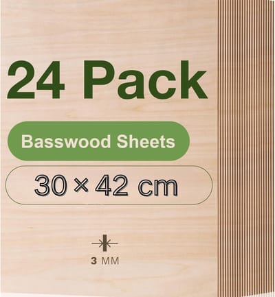 Multiplex Platen - Berkenhout Platen - Hobby Projecten - 3mm Dikte - A3 Formaat - Natuurlijk